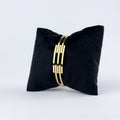 Triple Bar Geometric Gold Bracelet – Ladder Detail Design | Bunniwear